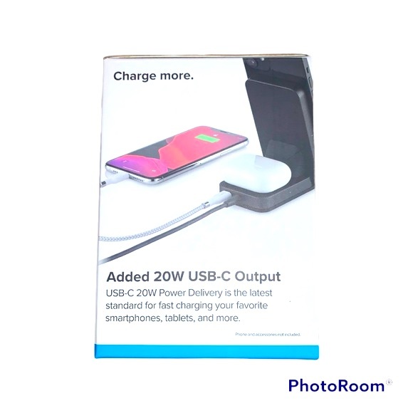 🆕 2 in 1 WIRELESS CHARGING STAND - Picture 2 of 5